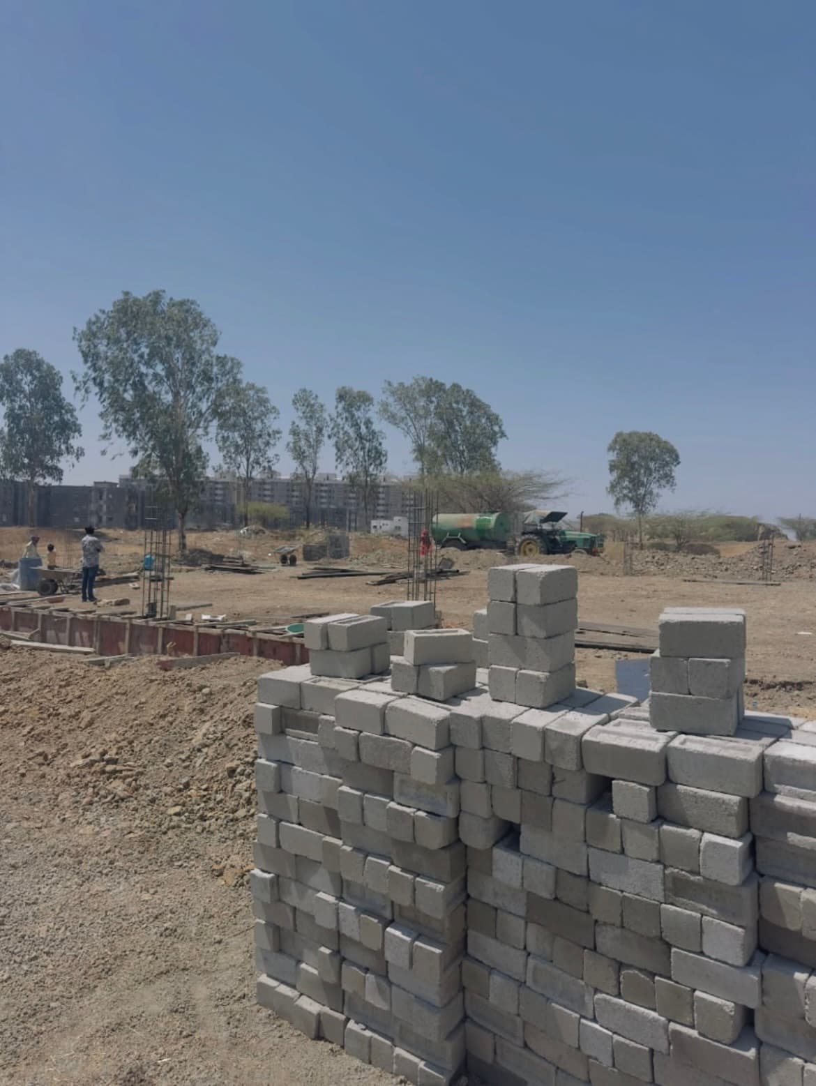 Land development site